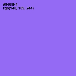 #9469F4 - Medium Purple Color Image