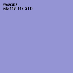 #9493D3 - Blue Bell Color Image