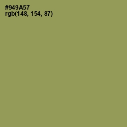 #949A57 - Avocado Color Image