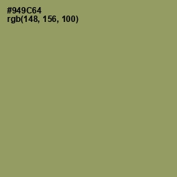 #949C64 - Avocado Color Image