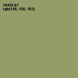 #949C67 - Gurkha Color Image