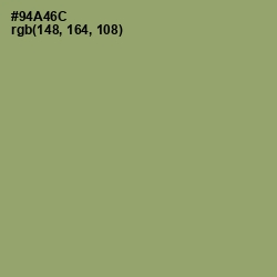 #94A46C - Olivine Color Image