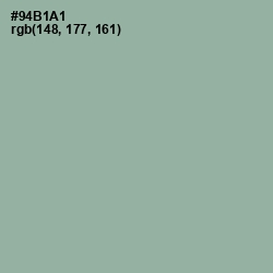 #94B1A1 - Summer Green Color Image