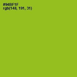 #94BF1F - Citron Color Image