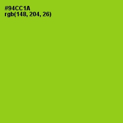 #94CC1A - Pistachio Color Image