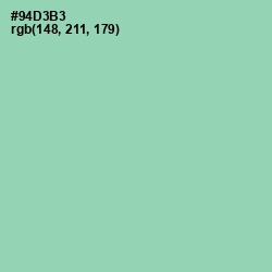 #94D3B3 - Algae Green Color Image