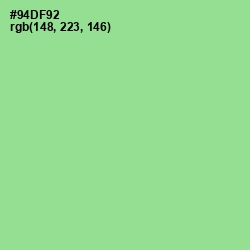 #94DF92 - Feijoa Color Image