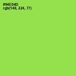 #94E04D - Conifer Color Image