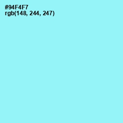 #94F4F7 - Anakiwa Color Image