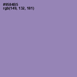 #9584B5 - Manatee Color Image