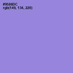 #9586DC - Chetwode Blue Color Image