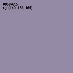 #958AA5 - Manatee Color Image