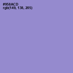 #958ACD - Blue Bell Color Image