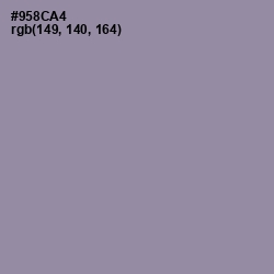 #958CA4 - Manatee Color Image