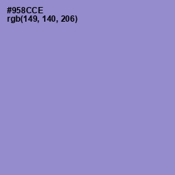 #958CCE - Blue Bell Color Image