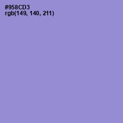 #958CD3 - Blue Bell Color Image