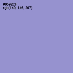 #9592CF - Blue Bell Color Image