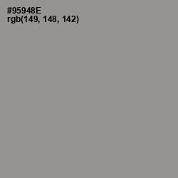 #95948E - Lemon Grass Color Image