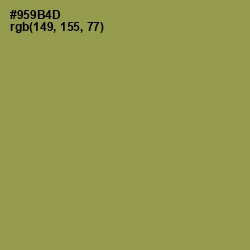 #959B4D - Barley Corn Color Image