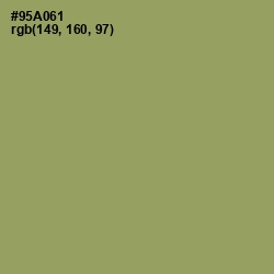 #95A061 - Olivine Color Image