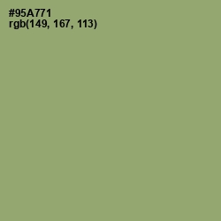 #95A771 - Olivine Color Image