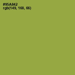 #95A842 - Chelsea Cucumber Color Image