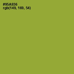#95A936 - Sushi Color Image