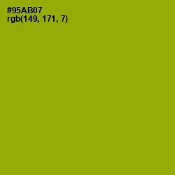 #95AB07 - Citron Color Image