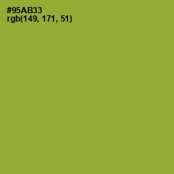 #95AB33 - Sushi Color Image