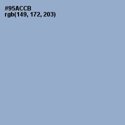 #95ACCB - Polo Blue Color Image