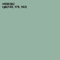 #95B3A2 - Summer Green Color Image