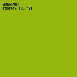 #95B70C - Citron Color Image