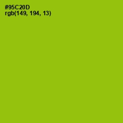 #95C20D - Pistachio Color Image