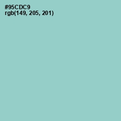 #95CDC9 - Sinbad Color Image