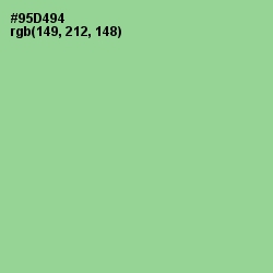 #95D494 - Feijoa Color Image