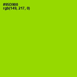 #95D900 - Pistachio Color Image