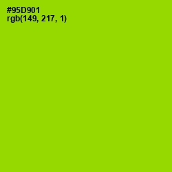 #95D901 - Pistachio Color Image