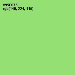 #95E073 - Conifer Color Image