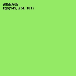 #95EA65 - Conifer Color Image