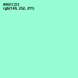 #95FCD3 - Riptide Color Image