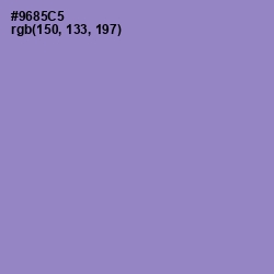 #9685C5 - Blue Bell Color Image