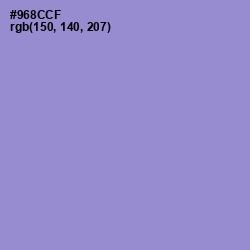 #968CCF - Blue Bell Color Image
