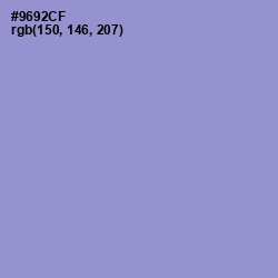#9692CF - Blue Bell Color Image