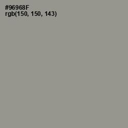#96968F - Lemon Grass Color Image