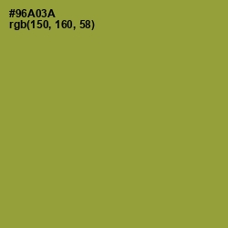 #96A03A - Sushi Color Image