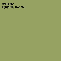 #96A261 - Olivine Color Image