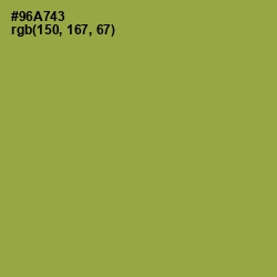 #96A743 - Chelsea Cucumber Color Image