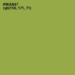 #96AB47 - Chelsea Cucumber Color Image