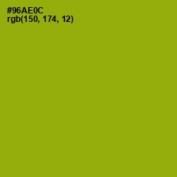 #96AE0C - Citron Color Image