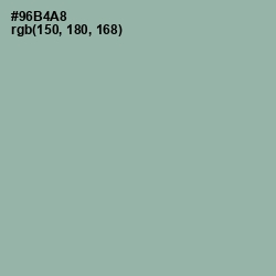 #96B4A8 - Summer Green Color Image